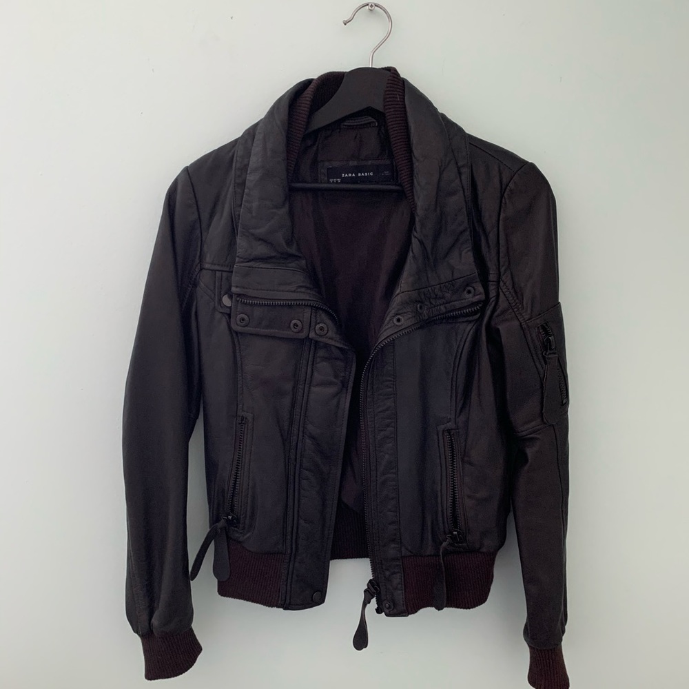 Leather Motorcycle jacket